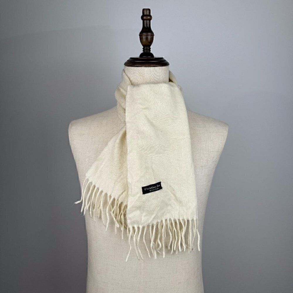 Dior Cream Scarf